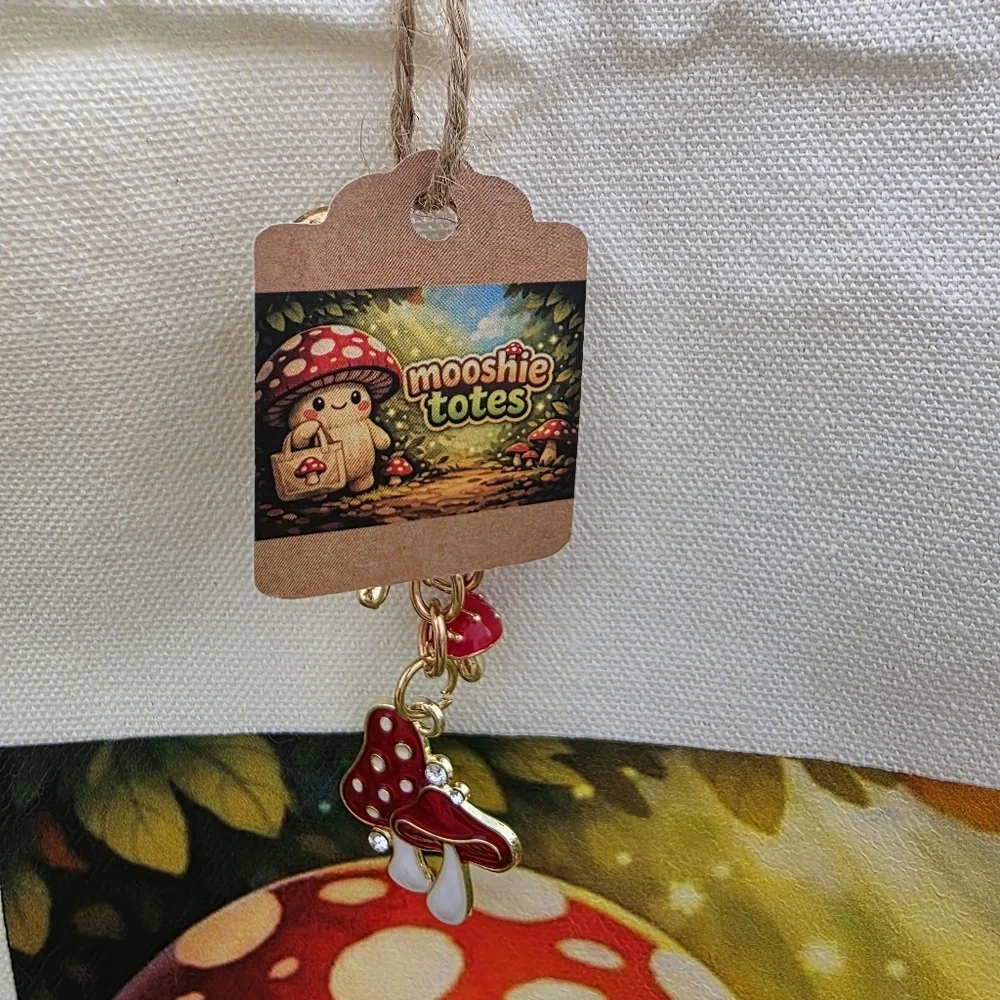 Mooshie Totes cute cream